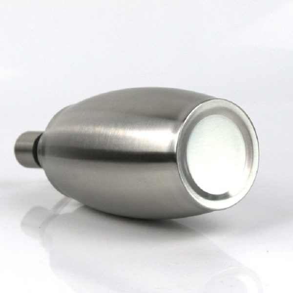 SH158 350ml Stainless Steel Soap Dispenser Oval Hand Sanitizer Bottle - Image 5
