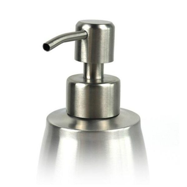SH158 350ml Stainless Steel Soap Dispenser Oval Hand Sanitizer Bottle - Image 6
