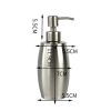 SH158 350ml Stainless Steel Soap Dispenser Oval Hand Sanitizer Bottle - Image 7