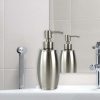 SH158 350ml Stainless Steel Soap Dispenser Oval Hand Sanitizer Bottle - Image 8