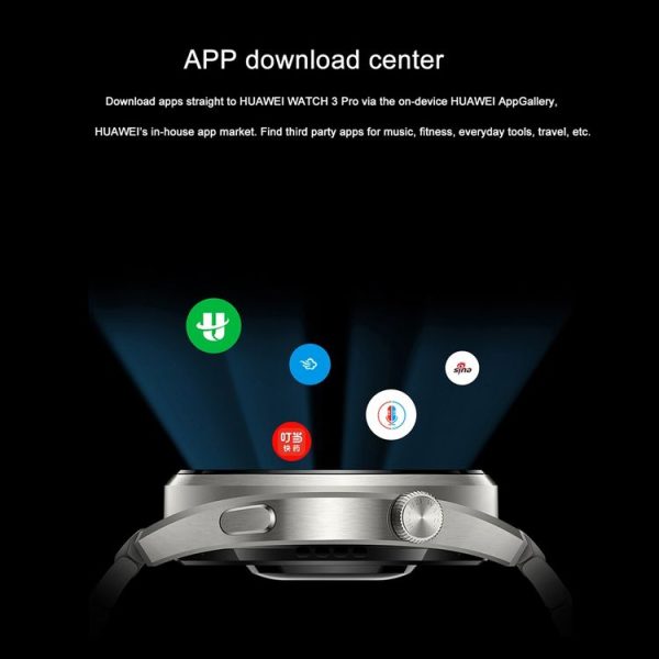 Original HUAWEI WATCH 3 Pro New Smart Sports Watch, Color: Enjoyable Gray - Image 15