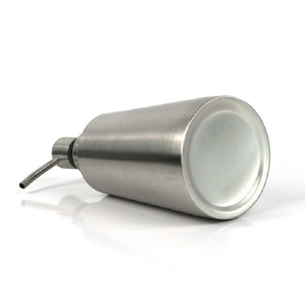 SH104 350ml Stainless Steel Dish Washing Liquid Bottle Hand Sanitizer Bottle Manual Soap Dispenser - Image 4