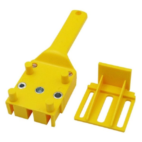 Straight Hole Punching Positioner Woodworking Tools (Yellow) - Image 2