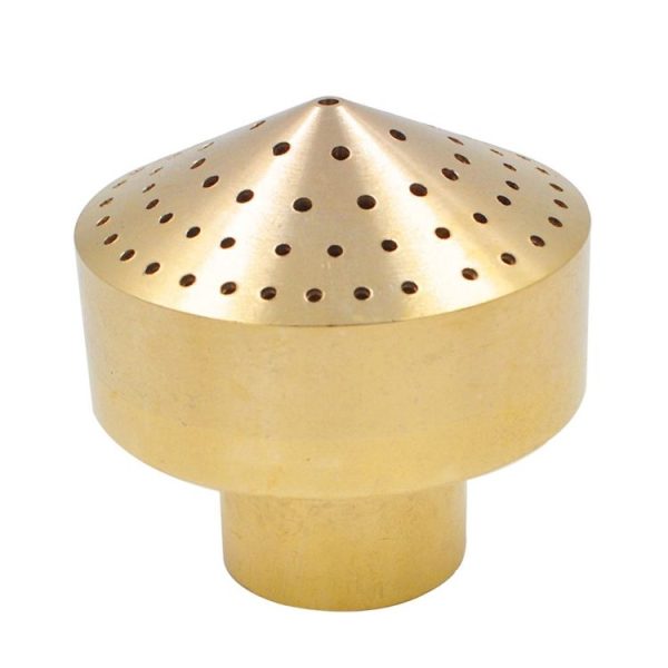 All-copper Fireworks Layer Water Nozzle Landscaping Fountain Head, Size: 4 Points (Brass) - Image 2