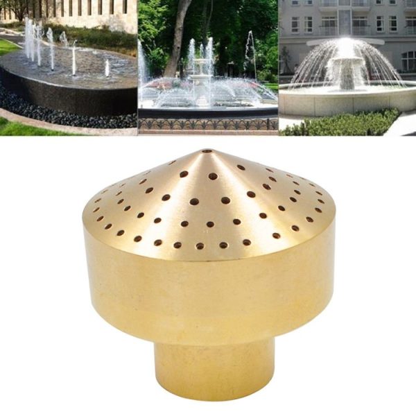 All-copper Fireworks Layer Water Nozzle Landscaping Fountain Head, Size: 1 Inch (Brass)