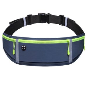 Outdoor Waterproof Belt Bag Sports Riding Mobile Phone Waist Bag, Size: 7 inch (Grey)