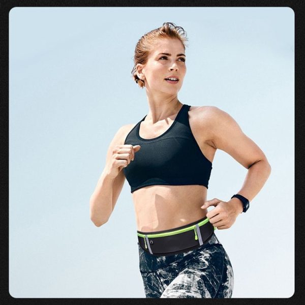 Outdoor Waterproof Belt Bag Sports Riding Mobile Phone Waist Bag, Size: 7 inch (Grey) - Image 7