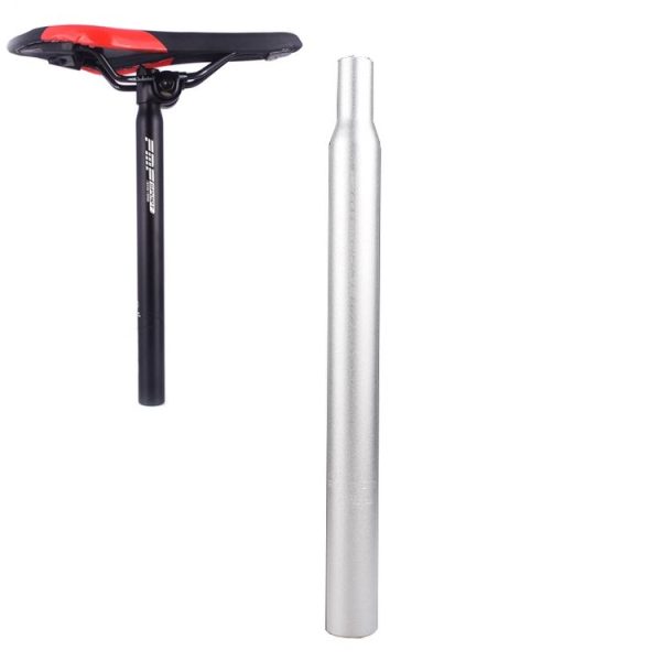 FMFXTR Aluminum Alloy Mountain Bike Extended Seat Post, Specification: 31.6x350mm (Silver)