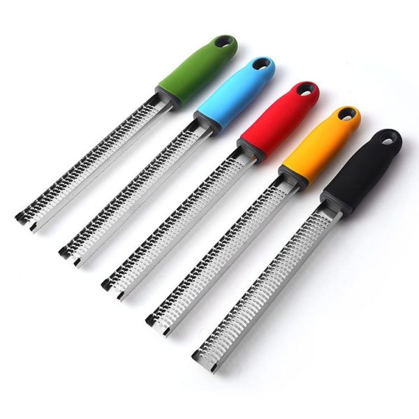 Stainless Steel Lemon Grater Multi-function Cheese Grater Random Color Delivery - Image 2