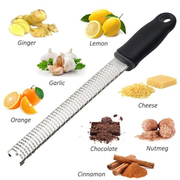 Stainless Steel Lemon Grater Multi-function Cheese Grater Random Color Delivery - Image 5