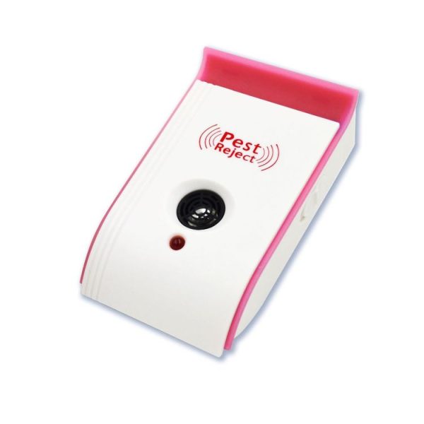 CT-2033 Electronic Ultrasonic Mosquito Pest Repeller with Night Light, Plug Type: EU Plug (Pink) - Image 2