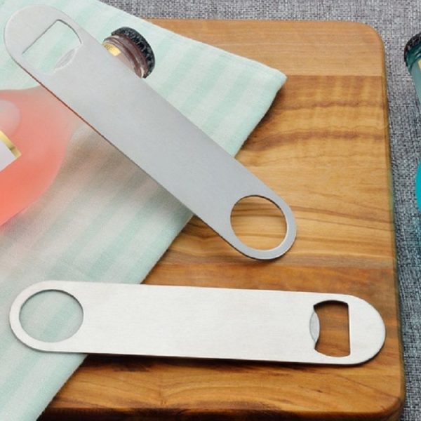 2 PCS Stainless Steel Bottle Opener Creative Multipurpose Beer Soda Lid Opener - Image 2