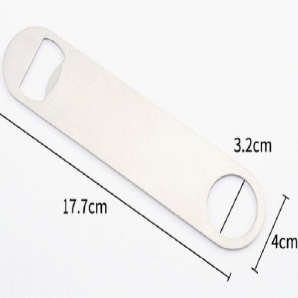 2 PCS Stainless Steel Bottle Opener Creative Multipurpose Beer Soda Lid Opener - Image 5