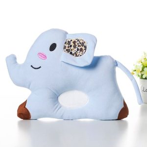 Small Elephant Style Baby Stereotypes Pillow (Blue)