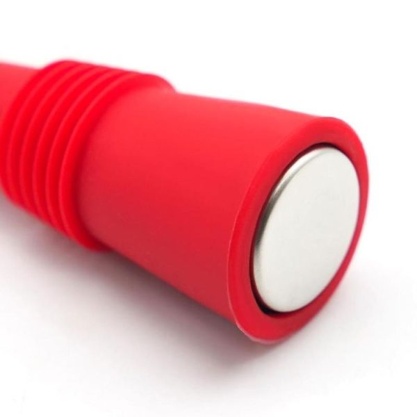 Food Grade Silicone Wine Stopper Creative Preservation Bottle Stopper (Red) - Image 5
