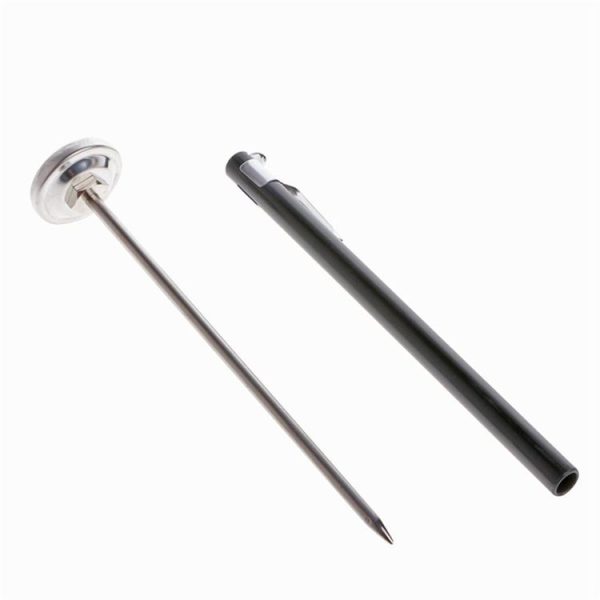 2 PCS Probe Type Household Food Thermometers for Measuring Liquid Food (Silver black) - Image 2