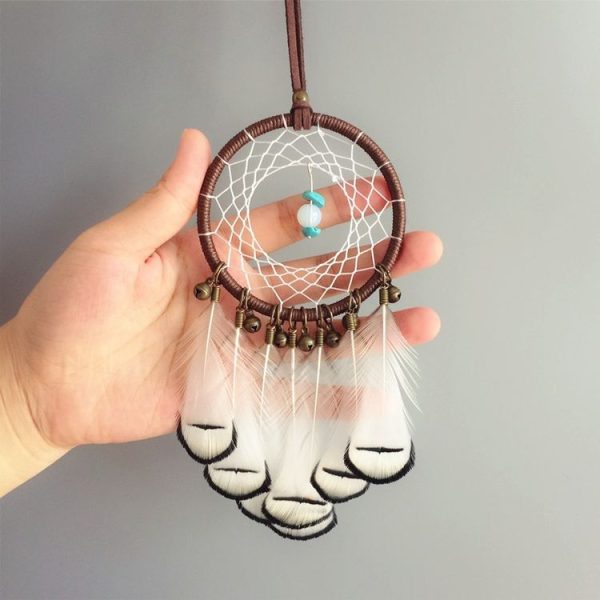 Creative Hand-Woven Crafts Dream Catcher Home Car Wall Hanging Decoration - Image 4