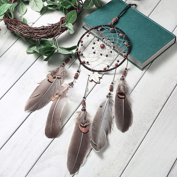 Creative Mini Vintage Hand-Woven Crafts Dream Catcher Home Car Wall Hanging Decoration - Image 4