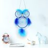 Creative Hand-woven Crafts Dream Catcher Home Car Wall Hanging Decoration, Specification: Sapphire 20 cm - Image 3