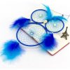 Creative Hand-woven Crafts Dream Catcher Home Car Wall Hanging Decoration, Specification: Sapphire 20 cm - Image 4