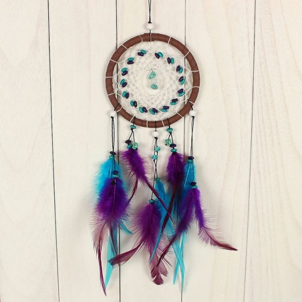 Creative Ethnic Style Hand-Woven Crafts Dream Catcher Home Car Wall Hanging Decoration - Image 4