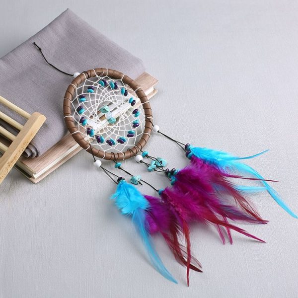 Creative Ethnic Style Hand-Woven Crafts Dream Catcher Home Car Wall Hanging Decoration - Image 7