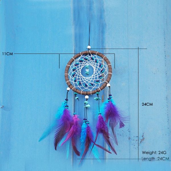 Creative Ethnic Style Hand-Woven Crafts Dream Catcher Home Car Wall Hanging Decoration - Image 8