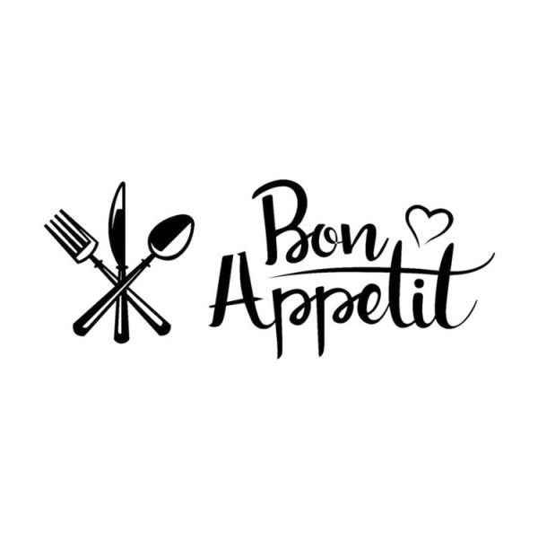DIY Knife And Fork Removable Wall Decal Family Mural Art 3D Home Decor - Image 2