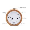 Student Creative Bedside LED Clock Mute Personality Snooze Small Alarm Clock - Image 3
