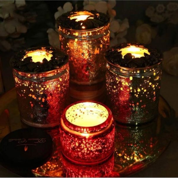 Built-in Wrought Iron Polythermal Anti-hanging Wall Scented Candle Zinc Alloy Smart Cover (3D Butterfly) - Image 6