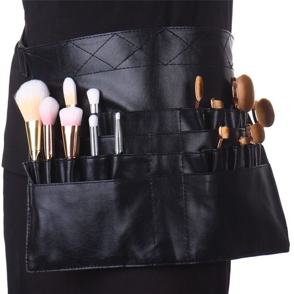 Professional Black Makeup Brush Display Holder Case Bag Makeup Brush Bag Makeup Tool Kits - Image 6