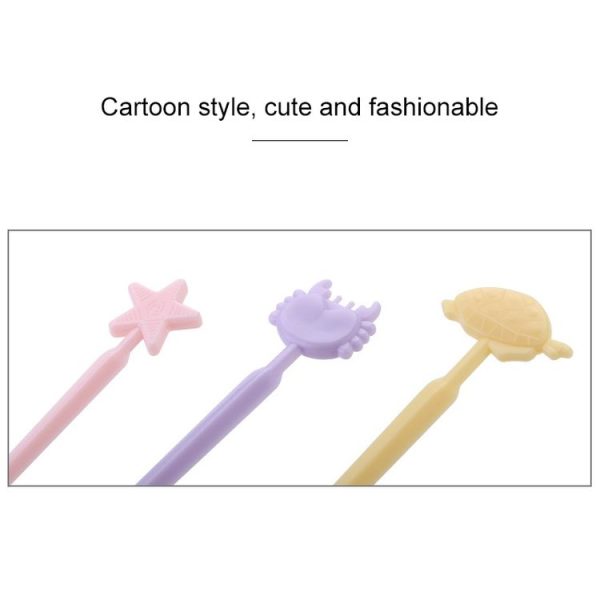 Creative Animal Cartoon Fruit Cake Fork Sign, Random Color Delivery - Image 3
