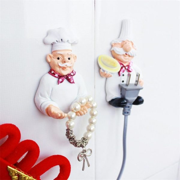 Creative Kitchen Plug Organizer Sundry Key Hanger Hook Kitchen Accessories Decoration, Specification: Hand-held - Image 6