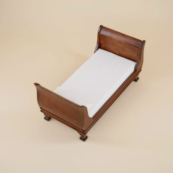 Doll House Jane European Single Bed Mini Furniture House Accessories - Image 4