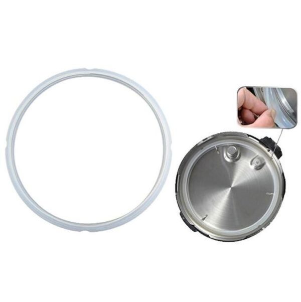 Silicone Gasket Pot Side Seal Electric Pressure Cooker Replacement Parts (Size: 22x24cm)