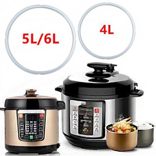 Silicone Gasket Pot Side Seal Electric Pressure Cooker Replacement Parts (Size: 22x24cm) - Image 5