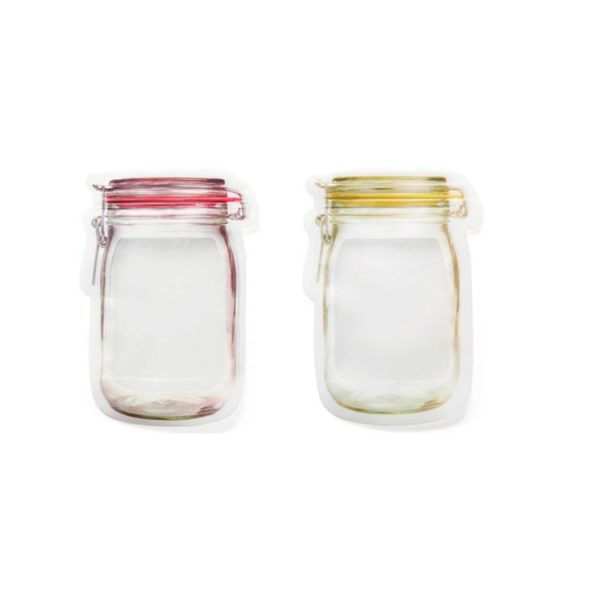 Bottle Pattern Refrigerator Frozen Food Storage Bag, Size: Large 19.5x13.7cm 3 Packs - Image 4