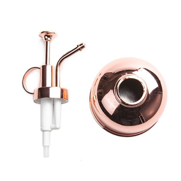 Vintage Brass Gardening Meaty Small Watering Can (Rose Gold) - Image 5