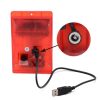 129dB Solar Alarm Light Human Body Induction Remote Control Alarm Farm Anti-theft Drive Object Sound and Light Alarm Light, Style: N911C English - Image 3
