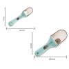 2 in 1 Kitchen Tool Plastic Measuring Spoon Adjustable Baking Tool Measuring Spoon, Specification: 1 Large 1 Small Set (Light Blue) - Image 5