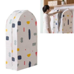 Three-dimensional Hanger Pocket Wardrobe Coat Hanger Pocket Dust Cover, Size: Small (Geometry)