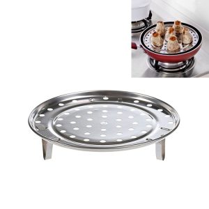 Multifunctional Waterproof Shelf Steaming Tray Stainless Steel Steaming Grid Cage Steaming Sheet Steaming Rack, Color: 20cm