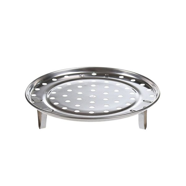 Multifunctional Waterproof Shelf Steaming Tray Stainless Steel Steaming Grid Cage Steaming Sheet Steaming Rack, Color: 20cm - Image 2