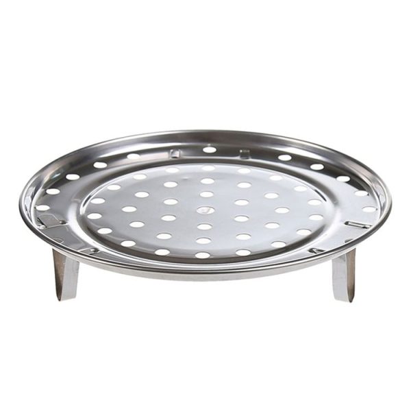 Multifunctional Waterproof Shelf Steaming Tray Stainless Steel Steaming Grid Cage Steaming Sheet Steaming Rack, Color: 26cm - Image 2