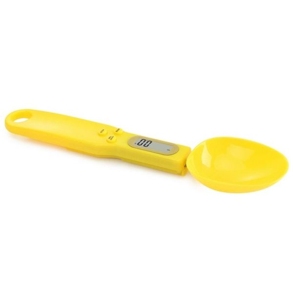 Digital LCD Kitchen Food Weight Measurement Professional Electronic Scale Spoon Scale (Yellow) - Image 2