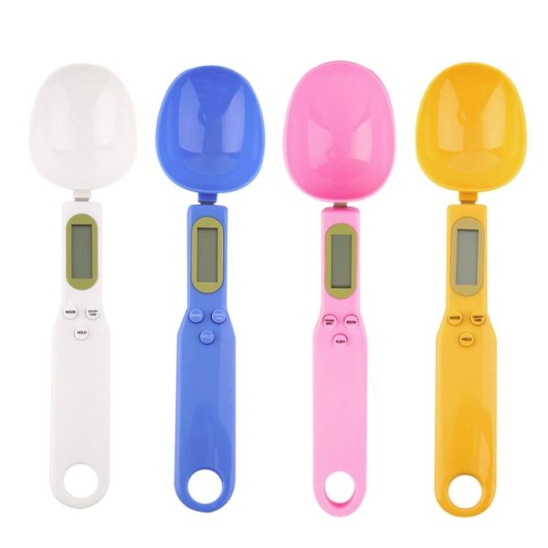 Digital LCD Kitchen Food Weight Measurement Professional Electronic Scale Spoon Scale (Yellow) - Image 4