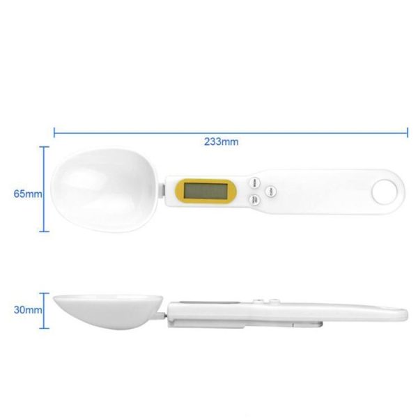 Digital LCD Kitchen Food Weight Measurement Professional Electronic Scale Spoon Scale (Yellow) - Image 9