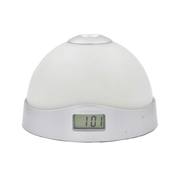 Lazy Magic Colorful Luminous Projection Clock LED Hemisphere Alarm Clock (Starless Projection Clock) - Image 2