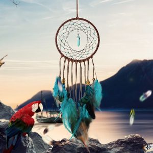 Retro Life Tree Dream Catcher Wall Hanging Decoration, Specification: Finished Product