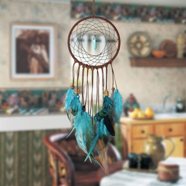 Retro Life Tree Dream Catcher Wall Hanging Decoration, Specification: Finished Product - Image 3